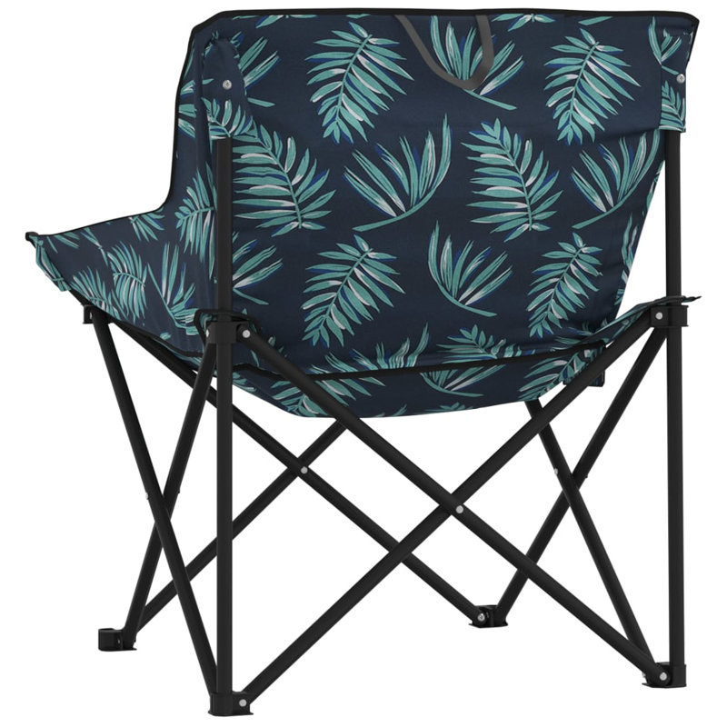Folding Camping Chair, Green Leave