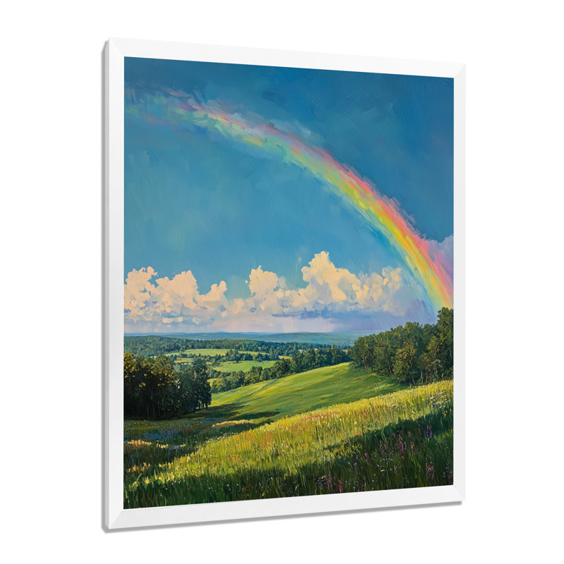 Holloway - paysages, impressions sur toile, H 20 po x l 12 po, Reproduction encadrée d'une seule photo, Blanc