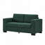 Canapé à accoudoirs carrés avec porte-gobelet et grand rangement revêtu de polyester de style moderne-2092376006
