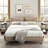 Small Side Table With 2 Storage Shelves, Sofa Table, Bedside Table-386052826