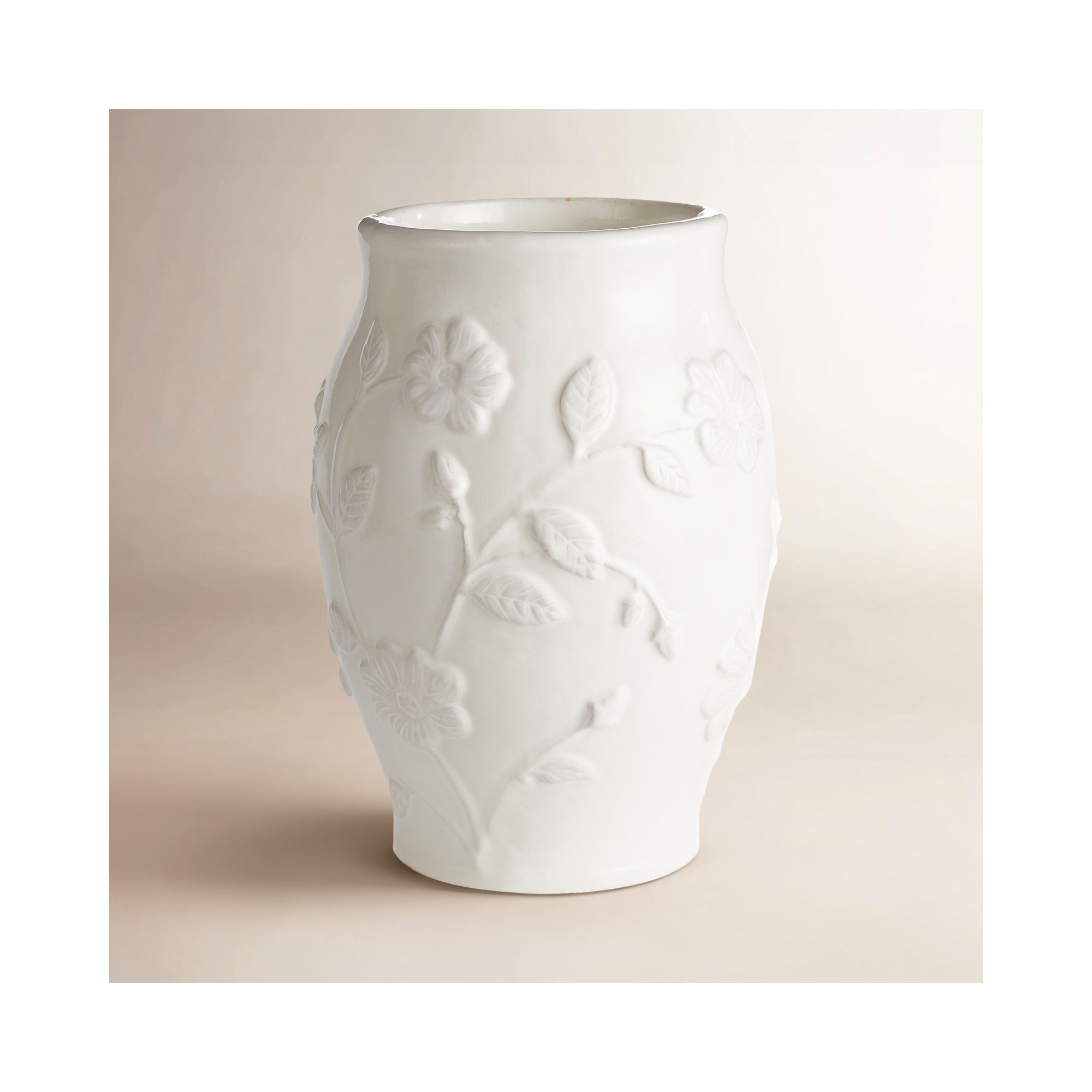 James 13'' Handmade Ceramic Table Vase