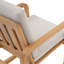 Chaise de patio avec coussins 