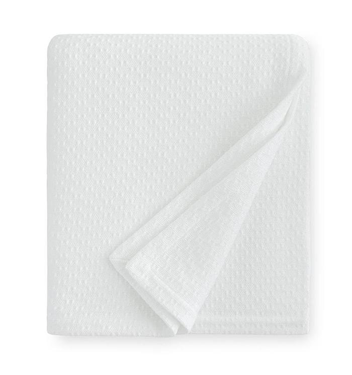 Corino Hand Woven Blanket, White, King