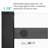 56-60"W x 76"H Sliding Shower Door, 8mm Frameless Glass Shower Door with Matte Black Hardware, Towel Bar and Handle,Drop Shipping available-122517136