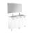 Logic 47.3'' Double Bathroom Vanity with Ceramic Top-46357536