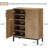 Shoe Storage Cabinet With 2 Doors