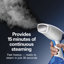 Hamilton Beach® Handheld Garment Steamer 1,000 Watts White with Blue Accents