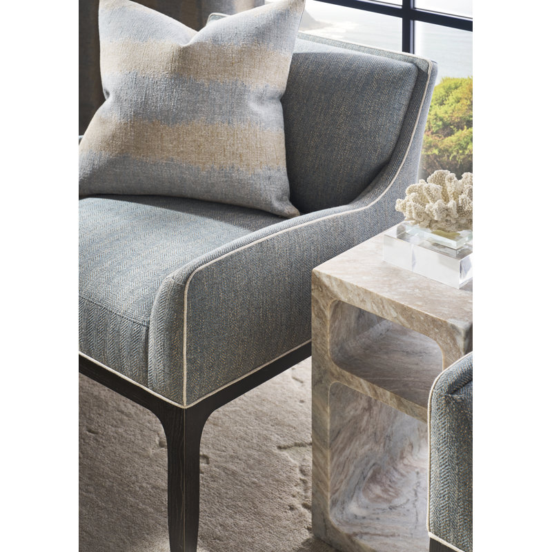 Thom Filicia Home Armchair, Tarbee Pebble, Dove Gray