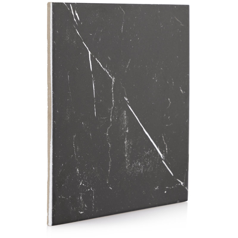 Carreau de mur et plancher en porcelaine biseauté 9 "x 9"