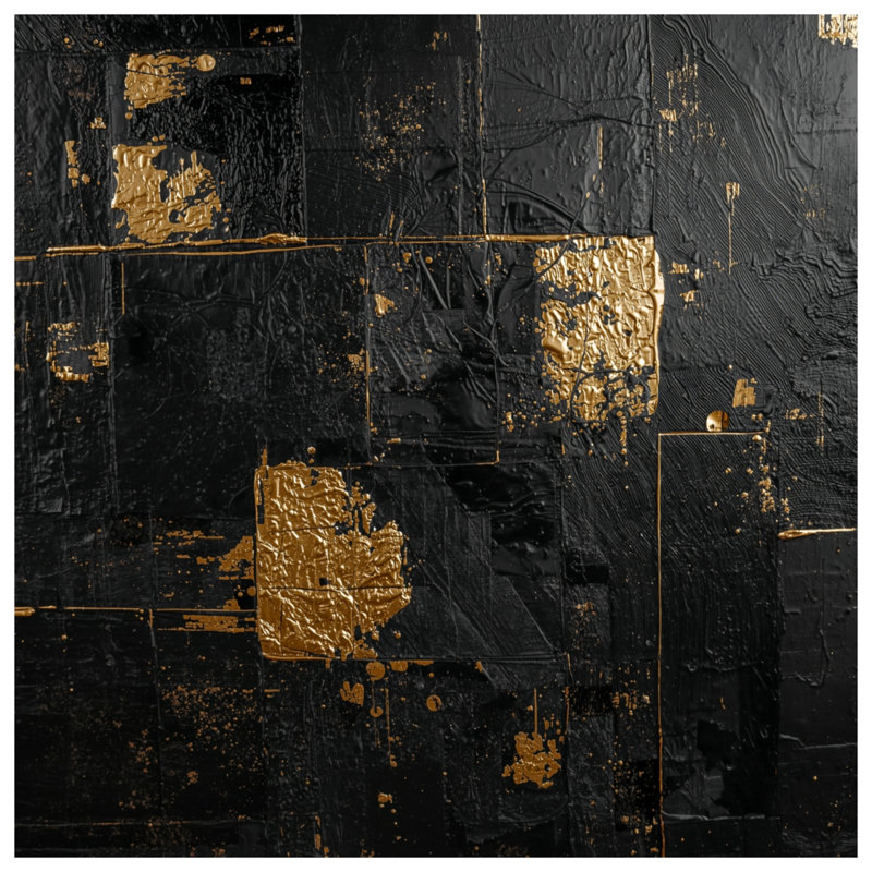 Rideaux de douche noirs et noirs texturés, L 70 po x H 93 po