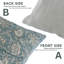Coussin à motif de fleurs fabriqué à la main Fabividine-111113666-111113689