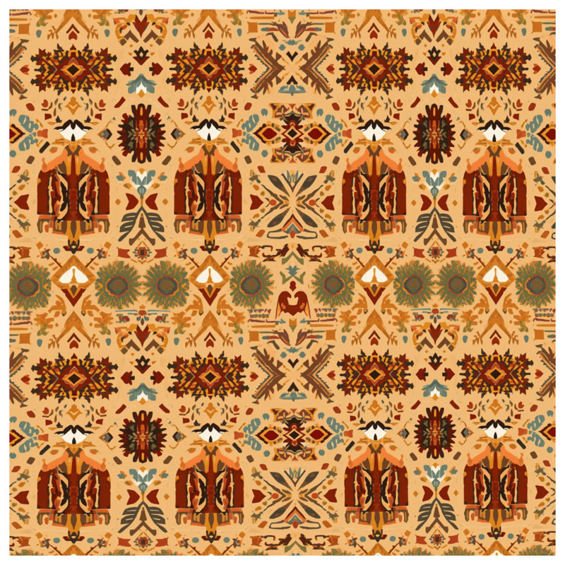 Couvertures à tapisserie Southwestern, L 50 po x H 60 po