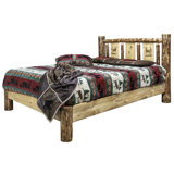 Jenard Solid Wood Slat Bed