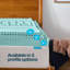 Surmatelas en gel à mémoire de forme à 7 zones avec gel rafraîchissant à 2 zones Linenspa - simple-807100013-807100010