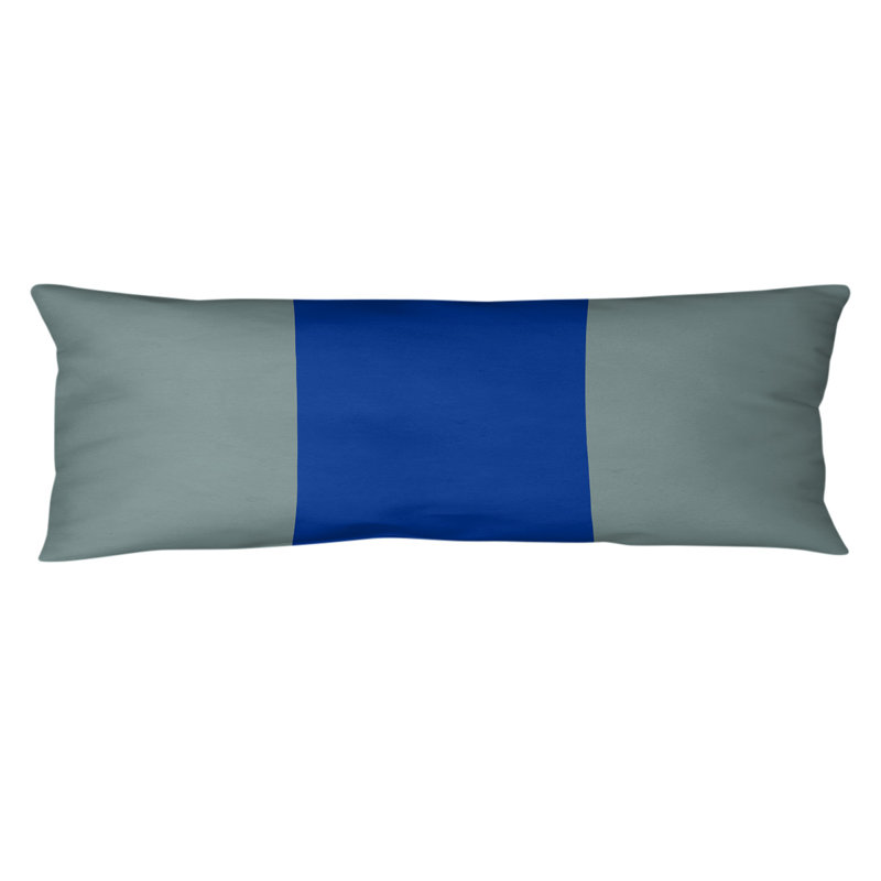 Oreiller de corps en polyester / polyester Arizona Football Stripes, Tampa Bay Football , Gris foncé / bleu