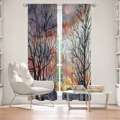 Delaughter Room Darkening Curtains / Drapes Pair
