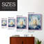 NAUTICAL Series, impression encadrée - bois massif-256377345-256377359