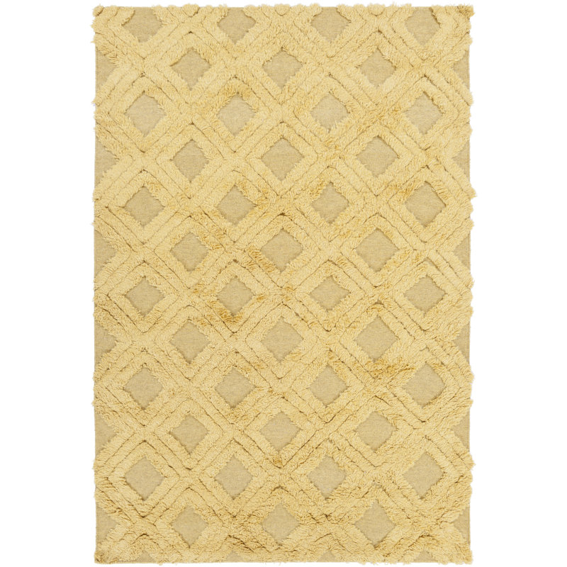 Burchfield Flatweave Wool Geometric Indoor Rug, Rectangle 3'6" x 5'6"
