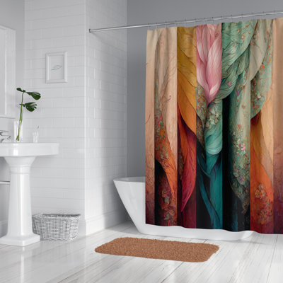 Abstract Shower Curtain