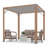 Bali 8 X 8’ Cedar Pergola