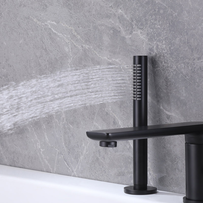 Deck Tub Spout with Diverter
