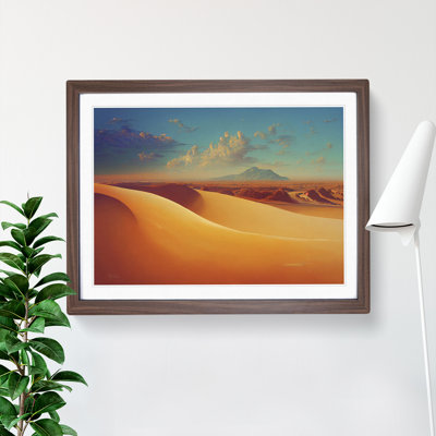 King Desert - Framed Print