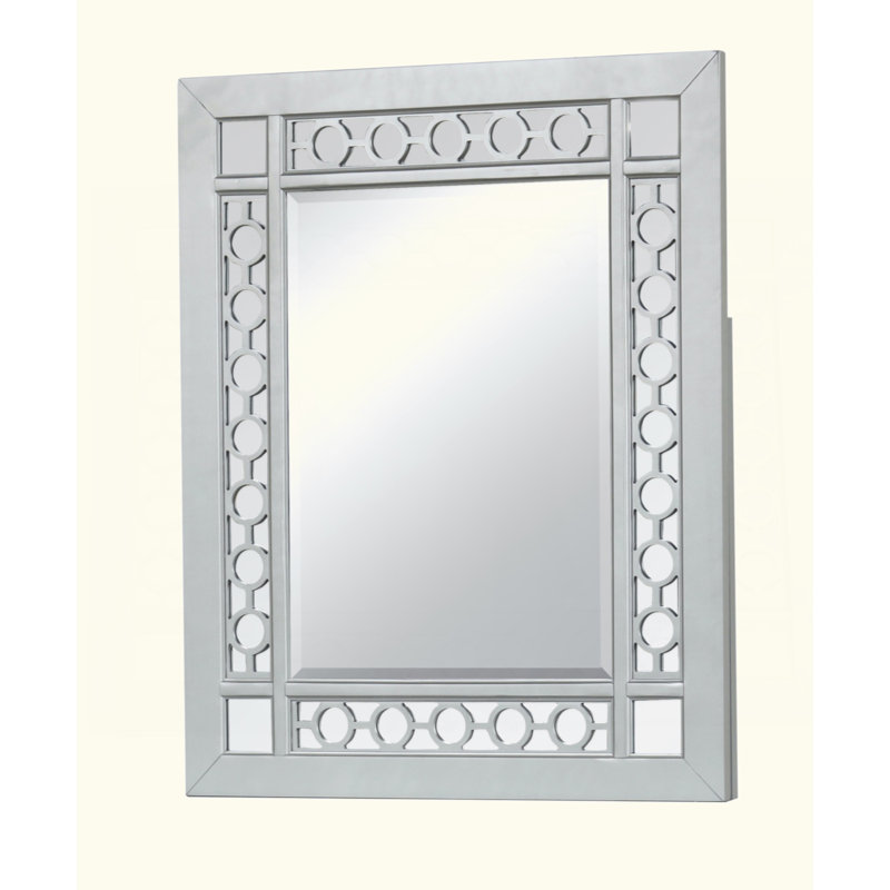 Charmant miroir avec une finition captivante et un attrait polyvalent pour les espaces élégants.