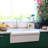 Pranav 36'' L Single Bowl Fireclay Kitchen Sink