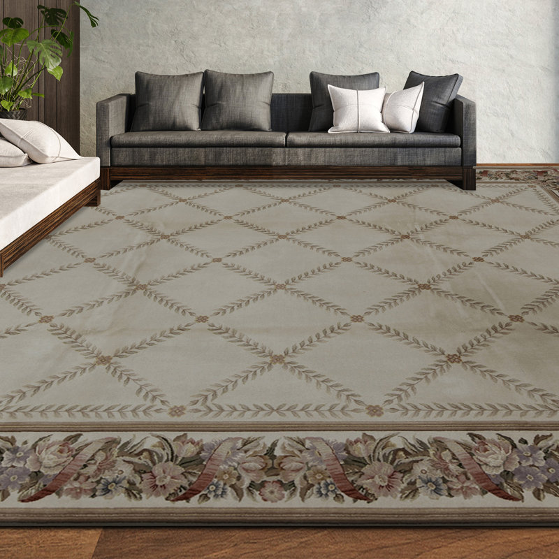 Tapis rectangulaire noué à la main