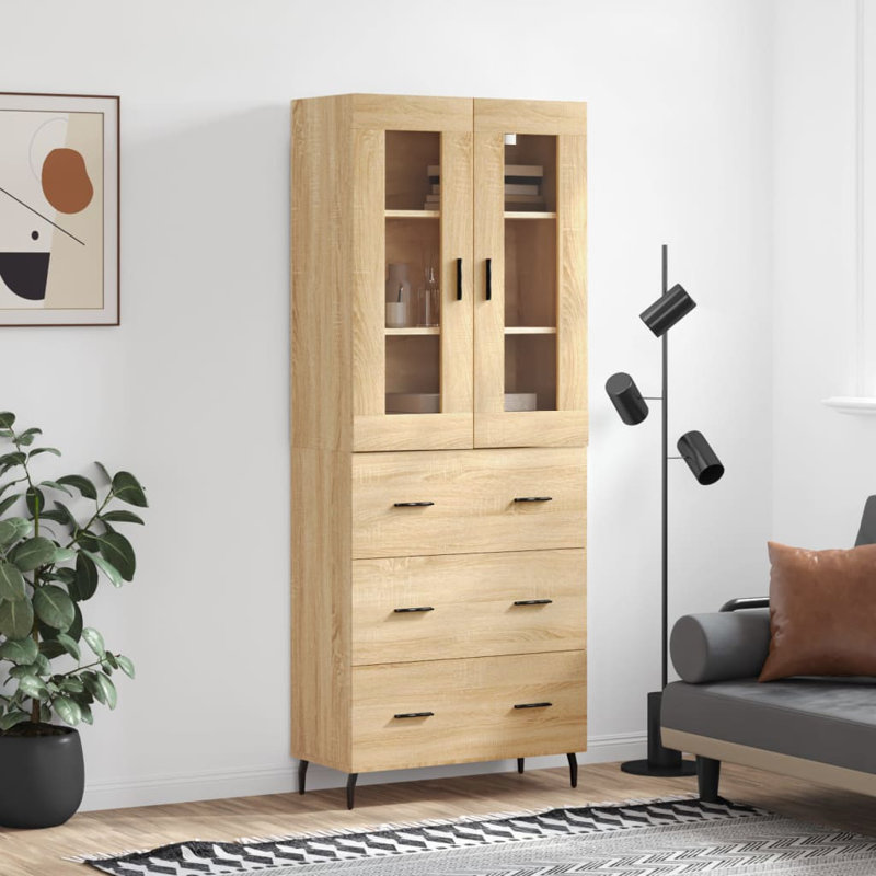 Ingulu 69.5cm Sideboard, Sonoma Oak