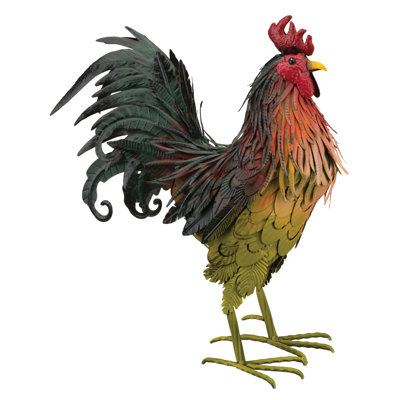 Objets décoratifs en métal 21 pouces Napa Rooster