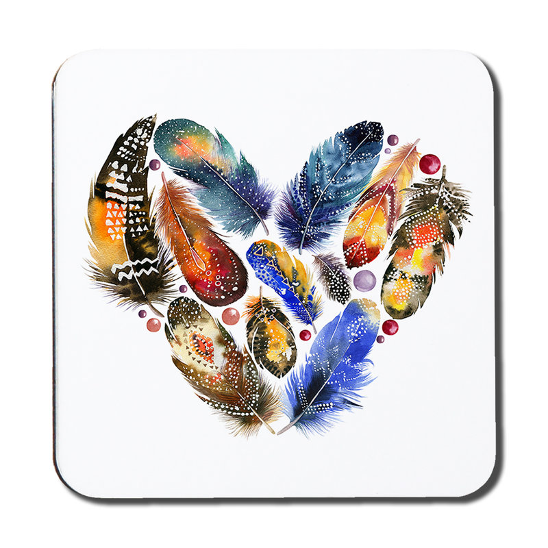 Square 6 Piece Coaster Set