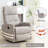 Manual Recliner Chair With Rocker And Swivel-708689787