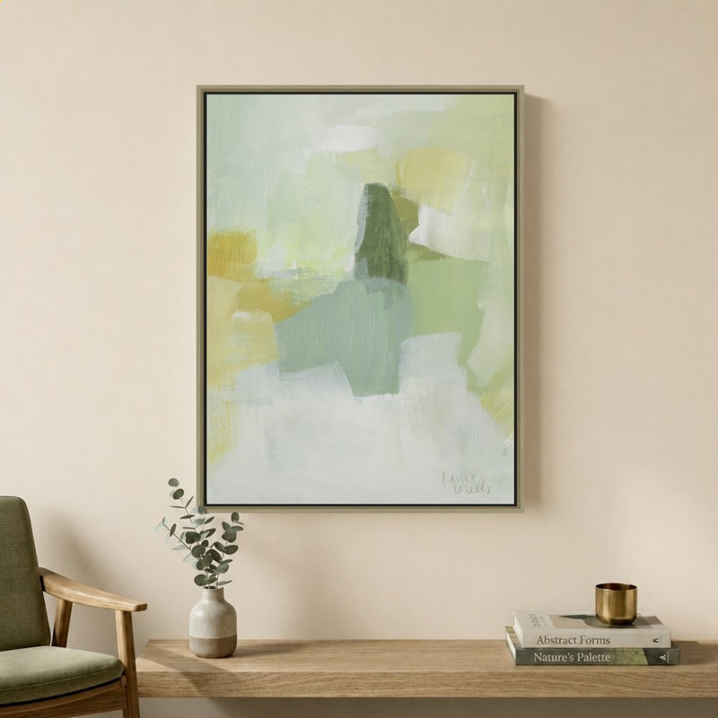 «Spring Bloom Abstract» par Lanie Loreth - Impression sur toile