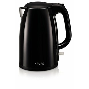  Electric Kettle, ASCOT Stainless Steel Electric Tea Kettle,  1.7QT, 1500W, BPA-Free, Cordless, Automatic Shutoff, Fast Boiling Water  Heater (Matte Silver): Home & Kitchen