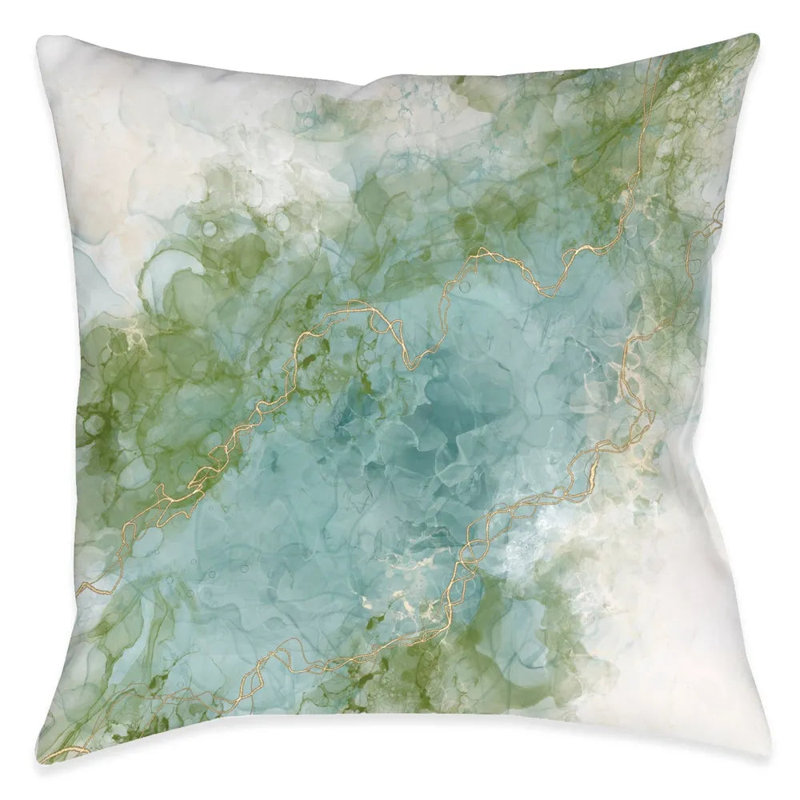 Mediterranean Dream Reversible Throw Pillow