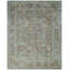 Tapis bleu à motif floral en cachemire Wallburg-857529589