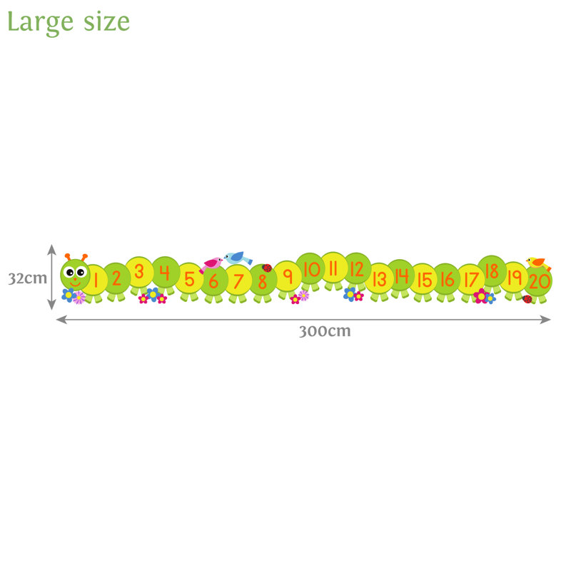 Wall Decal, 32cm H x 600cm W