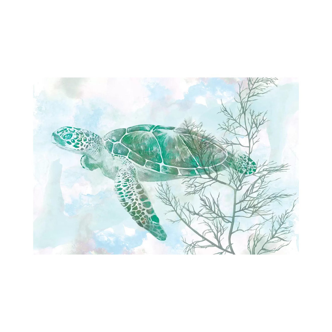 Watercolor Sea Turtle II
