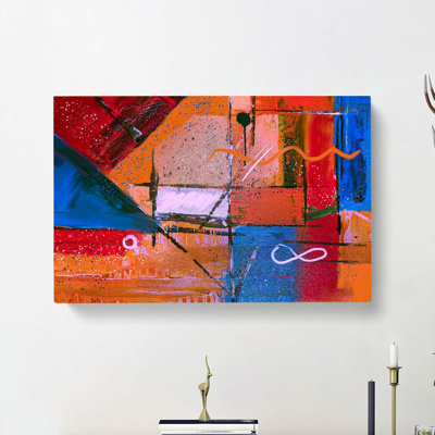 Abstract Art Painting Vol.194 by S.Johnson - Wrapped Canvas