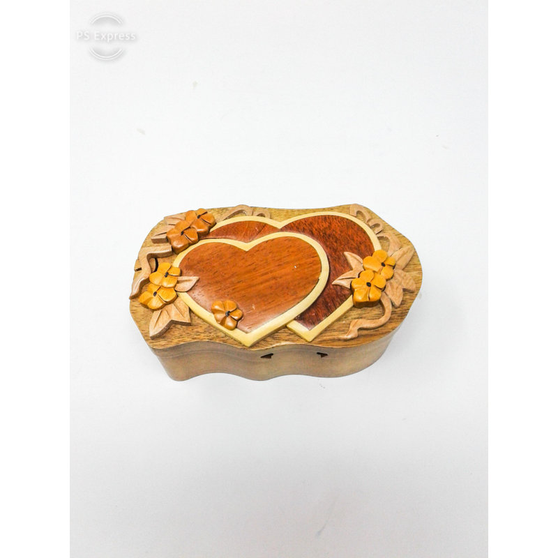 Boîte à énigmes en bois Planchette