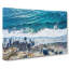 Stinson Beach In San Francisco In Abstract - Wrapped Canvas-55340968