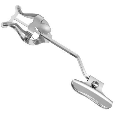Trumpet Trombone Sheet Music Clip Trumpeter Lyre Sheet Music Clamp-On Holder (Silver)