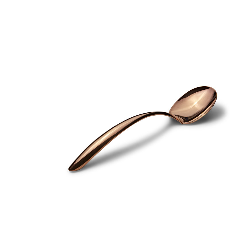 Cuillère de service, Or rose
