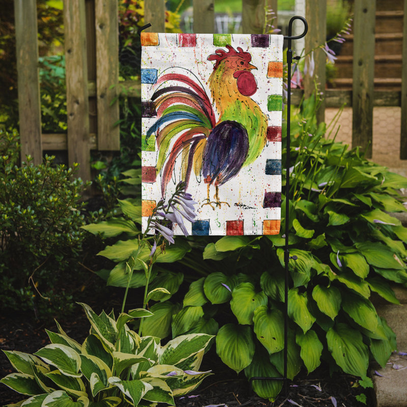Drapeau de jardin Fig Rooster