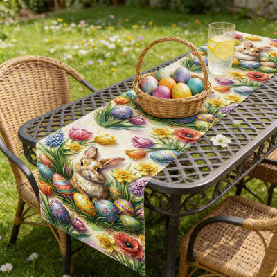 Nappe de décoration de Pâques