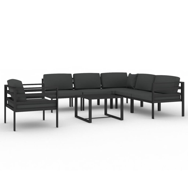 7 Piece Lounge Sectional Seating Group