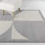Tapis géométrique gris / crème Mensa-86492381