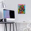 «Golden Doodle» par Dean Russo, art mural en verre acrylique-147534235