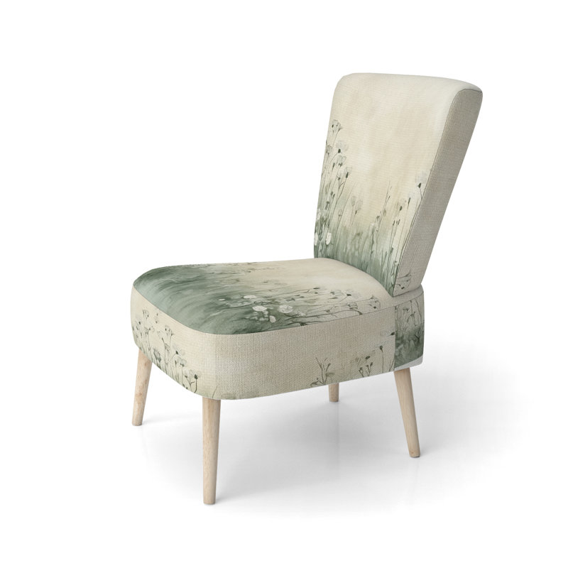Chaise d'appoint Meadow - Chaise d'appoint Horizon III Floral Meadow Floral, Side Chair Armless
